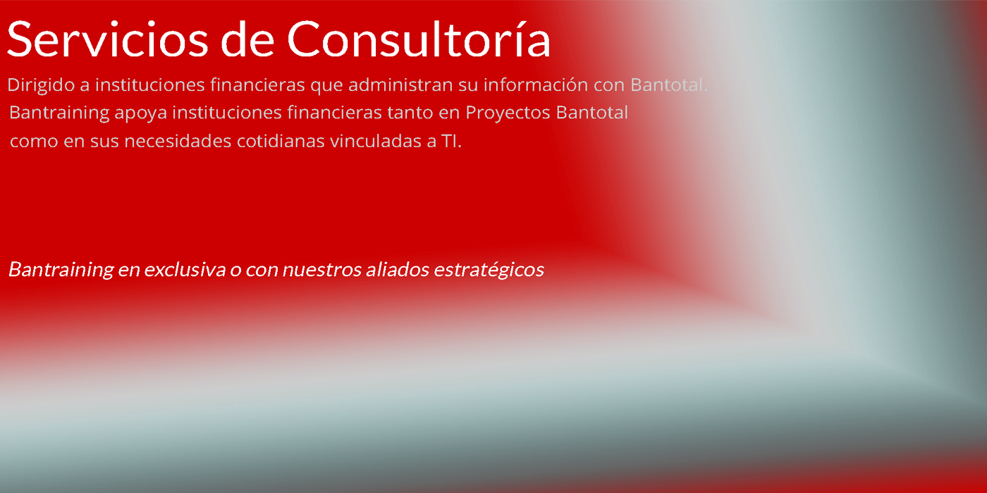 Servicios de Consultoría